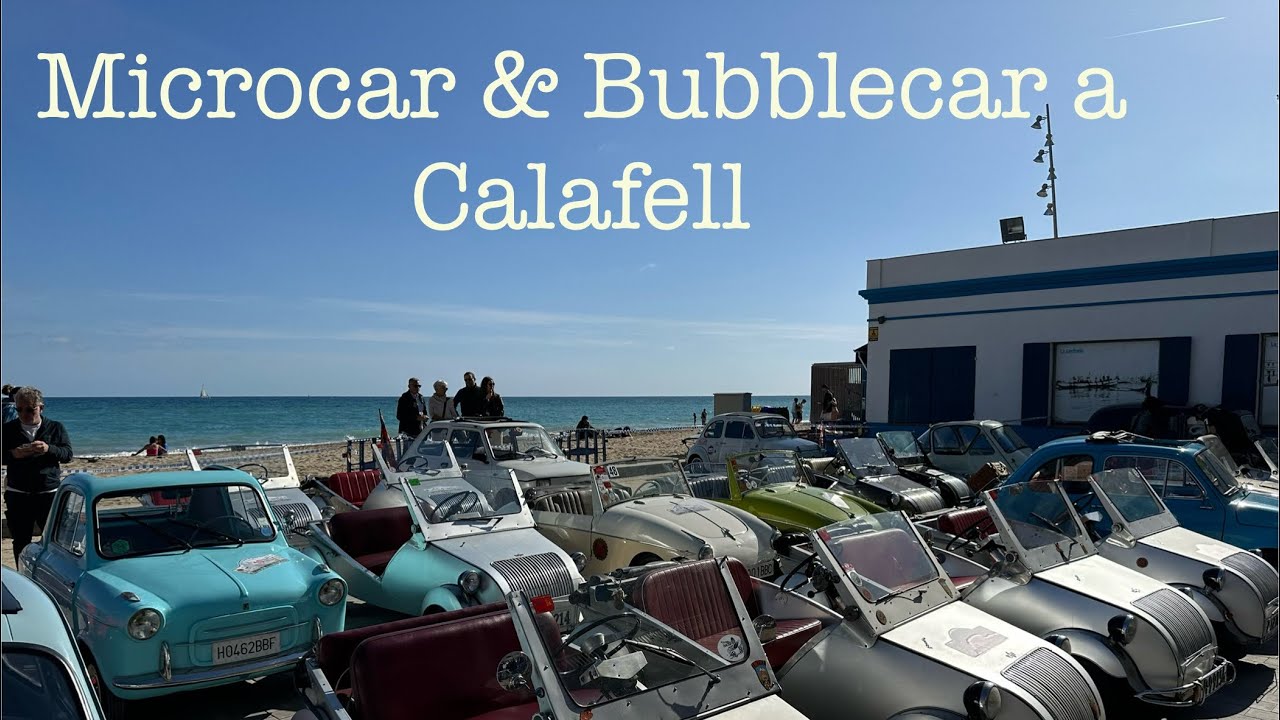 Microcoches / microcotxes a Calafell