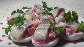 Закуска ленивая шуба селедка Закуска ленивая шуба селедка