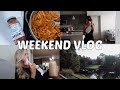 WEEKEND VLOG: life updates, recent fall finds, sad news, creating better habits+ at home date night