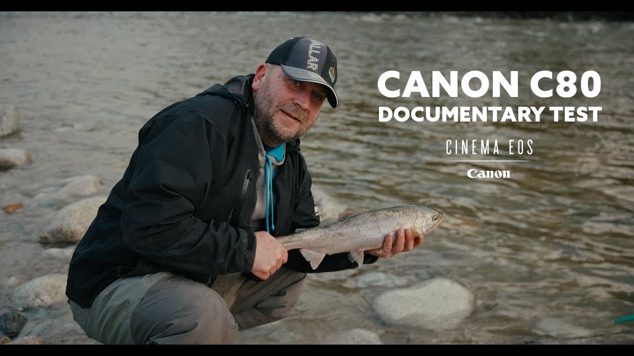Canon EOS C80 - Documentary Testing - Coho Salmon Fishing at Chehalis River, BC