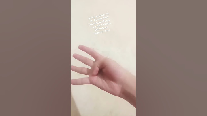 Trying To Prove To My Parents That With Middle Finger I can Get 1 Million Subscribers #parents #new