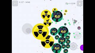 Agar.io mobile Split running /アガリオ 狐式 🦊 #8