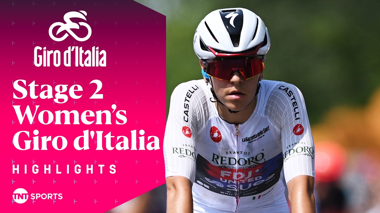 TOO GOOD π₯ | 2026 Giro d'Italia Women Stage 2 Race Highlights | TNT Sports Cycling