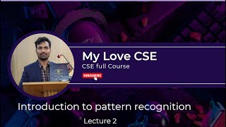 Pattern Recognition Lecture 2/ Feature Extraction and Classification of Pattern Recognition
