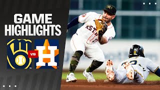 Brewers vs. Astros Game Highlights (5\/18\/24) | MLB Highlights