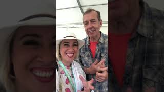 Bev Lyons chats with Mark from Big Country at Rewind Festival 2019