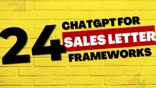 How To Use ChatGPT To Write A Better Sales Letter