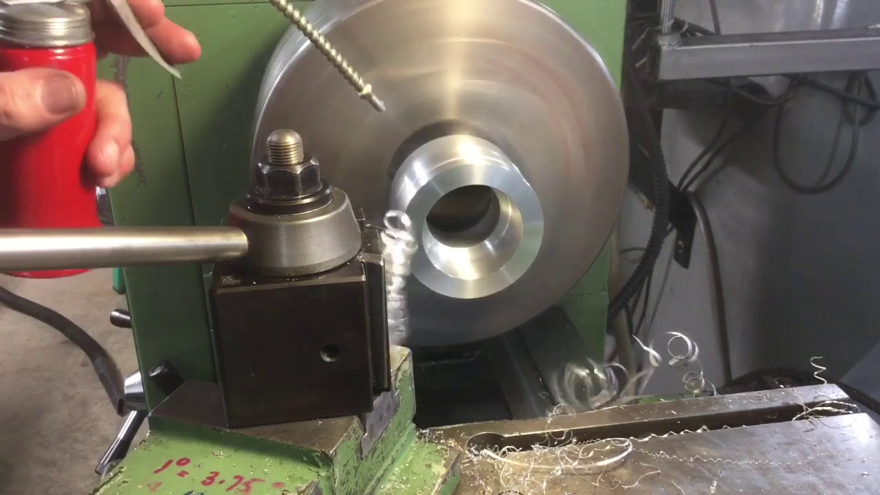 Parting operations on the lathe (suboptimal) YouTube
