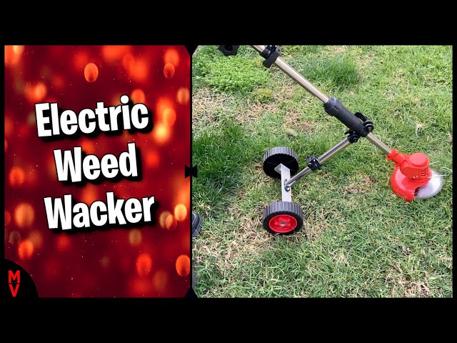 Electric Weed Wacker || MumblesVideos Product Review