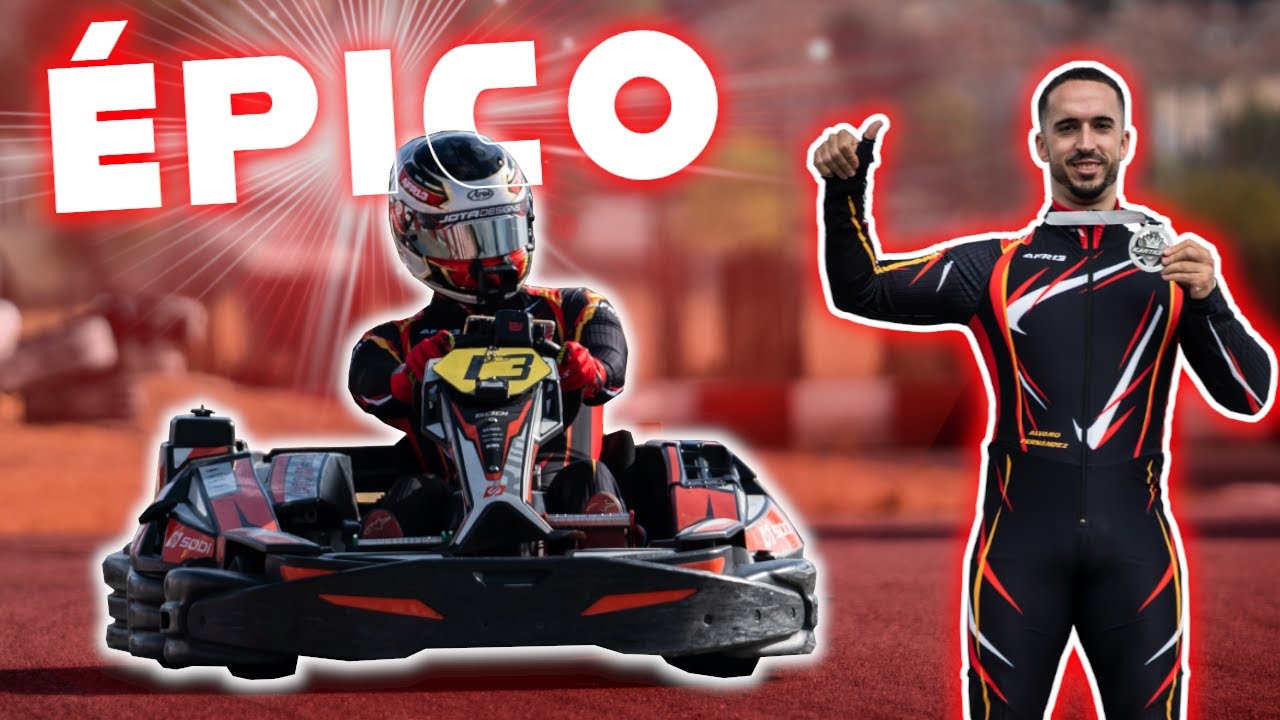REMONTADA HISTÓRICA en Karting Ángel Burgueño 🏎️ | GP 2 Kartking 25/26