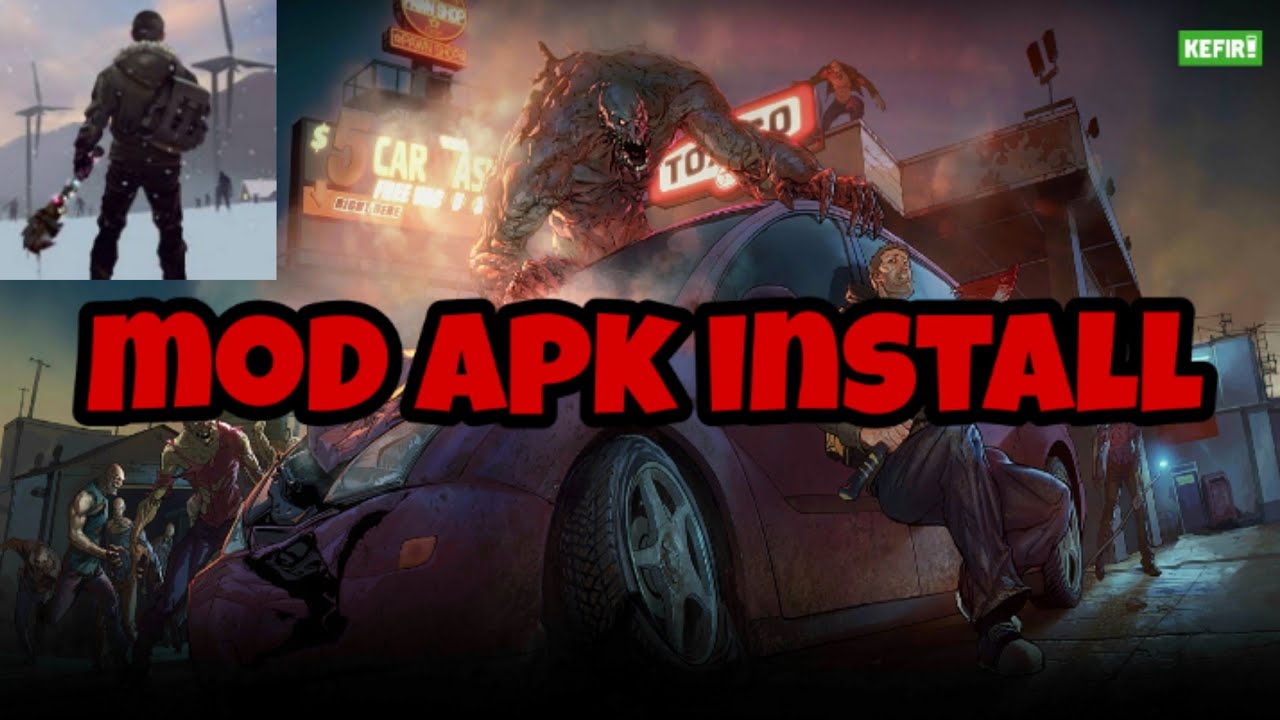 Installing mod apk of last day on earthsurvival game. YouTube