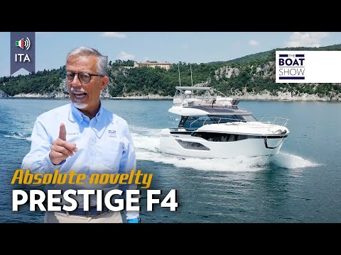 [ITA] NEW PRESTIGE F4 - Prova Yacht a Motore Fly - The Boat Show