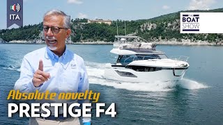 [ITA] NEW PRESTIGE F4 - Prova Yacht a Motore Fly - The Boat Show