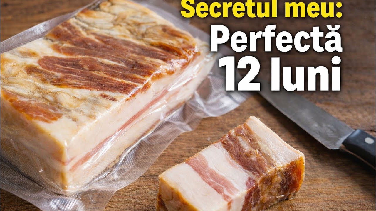 Вот как я храню копченый бекон 12 месяцев, не теряя его вкуса 🥓