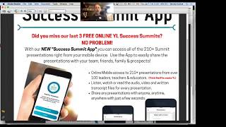 Share to Win Contest & Success Summit App Demo screenshot 1