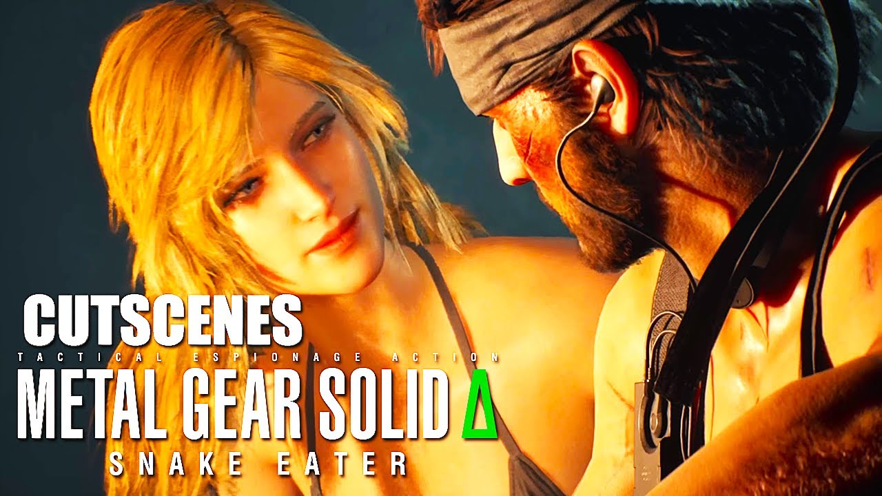 METAL GEAR SOLID Δ: SNAKE EATER | Destroy the shagohod mission Cinematic Cut Scenes