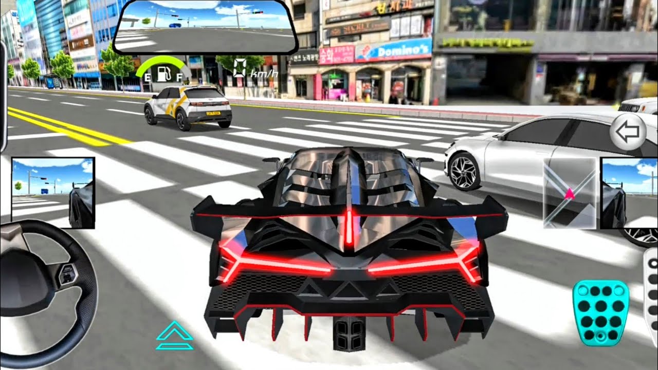 Black Lamborghini | Sport Car Driver Simulator - 3D Driving Class #28 - Android Gameplay