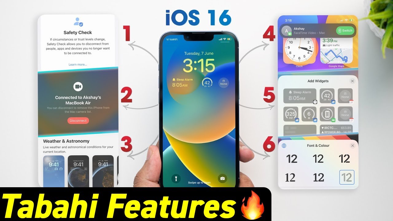 The Best iOS 16 Features in Action! | CyberScene - YouTube