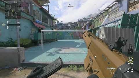Favela Gameplay in MW3 (Movement, Gunplay, Reload etc)
