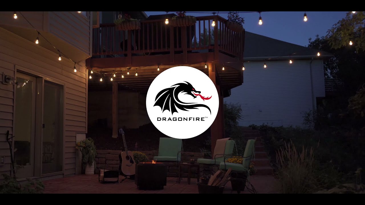 Dragonfire Smokeless Fire Pit Bundle