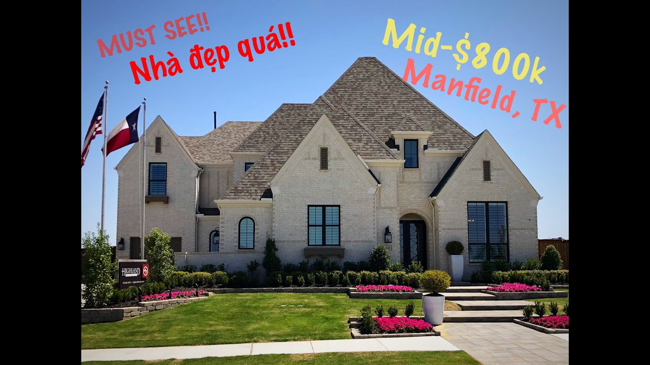 *MUST SEE* Highland Homes Model Tour 70ft lot! Mansfield, Texas! YouTube