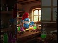 Smurfs! Gargamel saw smurfette at the forest.  What Papa Smurf will be do ? #shorts #smurf