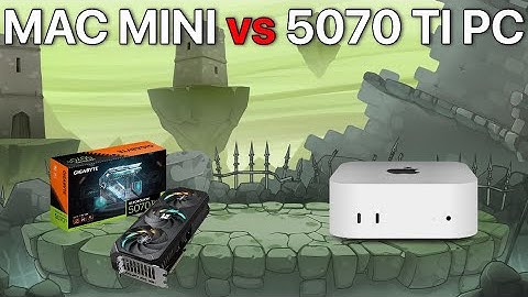 Mac Mini M4 Pro vs 5070 TI PC (Can We Find Mac