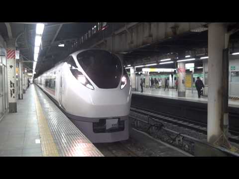 JR東日本E657系 フレッシュひたち55号 上野駅 発車