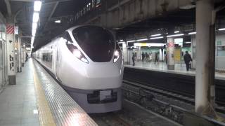 JR東日本E657系 フレッシュひたち55号 上野駅 発車