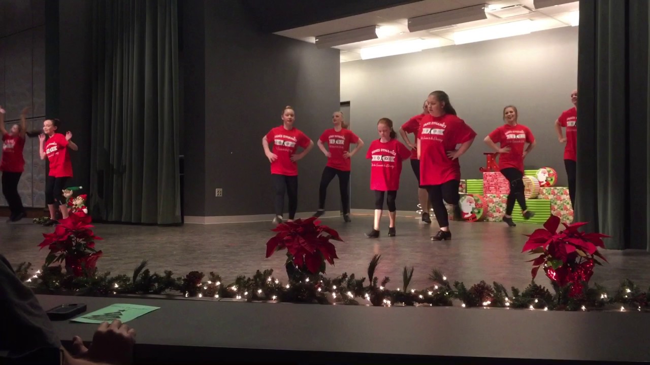 Clogging Performance Taylor's Christmas Clogging Performance - YouTube