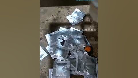 Automatic powder tablet pill vibrating sorting counting bag filling sealing packing machine