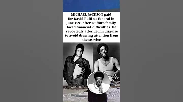 Michael Jackson Paid For David Ruffin S Funeral In June 1991 After Ruffin S Family Shorts Usa 
