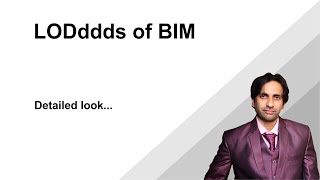 LODs of BIM