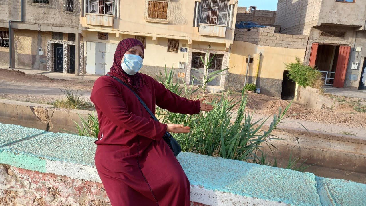 جولة رائعة في مدينة اولاد عياد 💞جميل جدا جدا جميل 💞🇲🇦