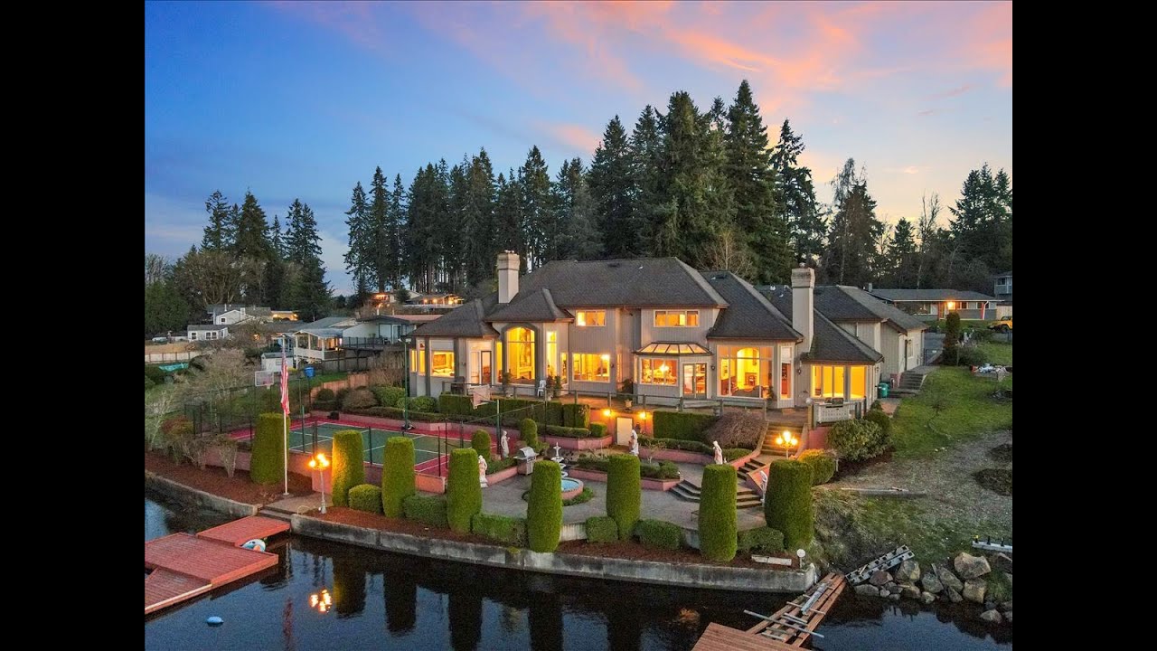 Long Lake Home for Sale in Olympia, WA YouTube