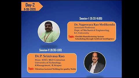 Five Days  Faculty Development Programme on Recent Trends in Mechanical Engineering