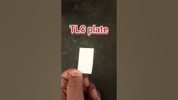 Thin layer chromatography experiment #shorts #TLC #njoyscience #youtubeshorts #short