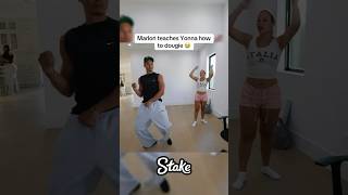 Marlon Teaches Yonna How To Dougie  marlon mar3lg twitchclips shorts viral