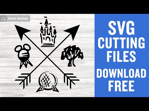 Disney Parks Arrow Svg Free Cutting Files for Cricut Silhouette Instant Download