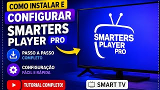 How to set up the SMARTERS PLAYER PRO app on SMART TVs screenshot 1