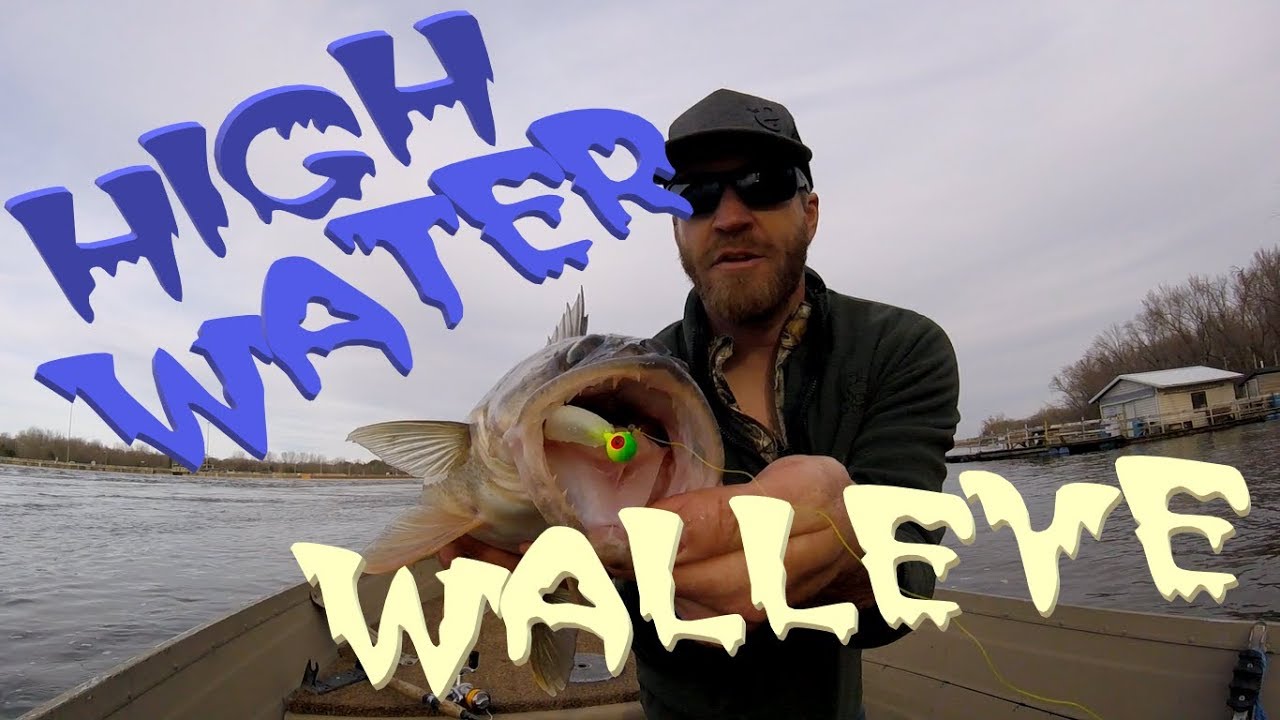 High Water Walleyes - Fishing the Mississippi River High Water