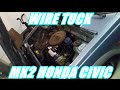 How to wire tuck a 2g Honda Civic | Themidnightgarage #110