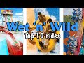 Top 10 rides at Wet 'n' Wild - Gold Coast Australia | 2022