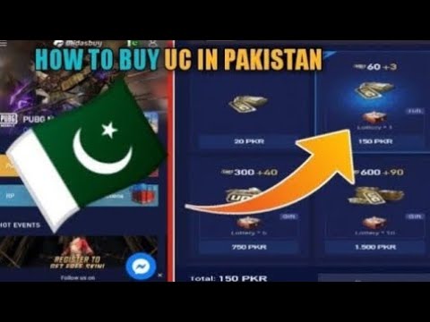 How to buy uc in pubg mobile|| with easy pasa jazz Cash - YouTube