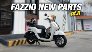 NEW PARTS para kay Thirdy PART 2 | YAMAHA FAZZIO | Ange Salasiban