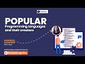 Popular Coding Languages and their creators!!!!