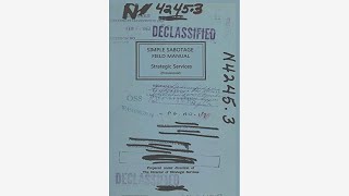 Simple Sabotage Field Manual — United States