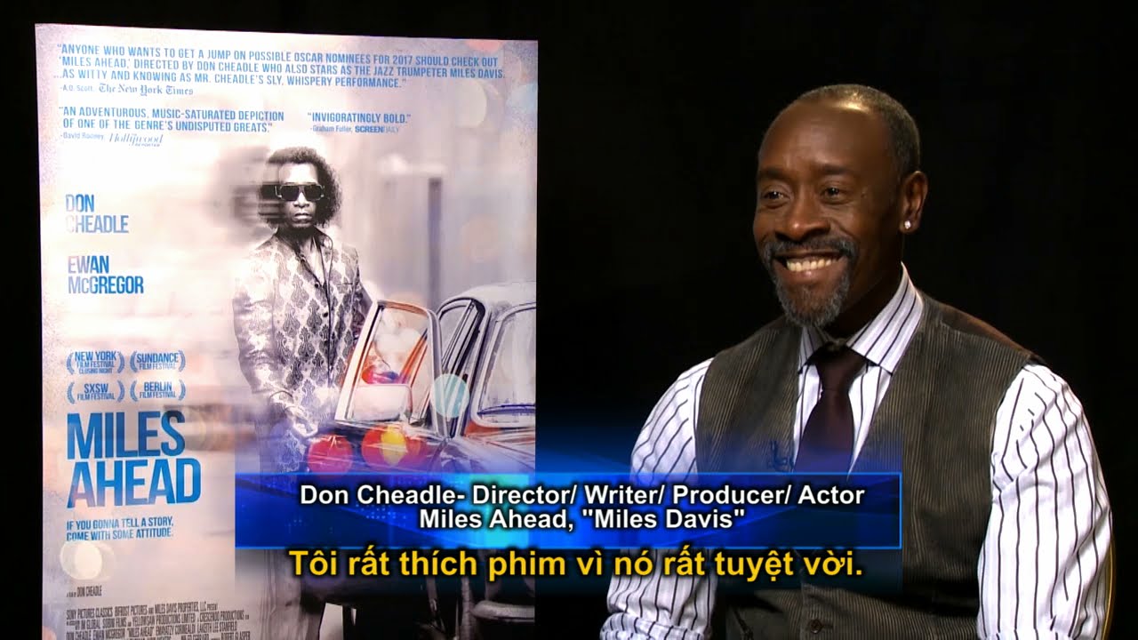 Don Cheadle for 'MILES AHEAD' (2016) features of connected speech exercises
