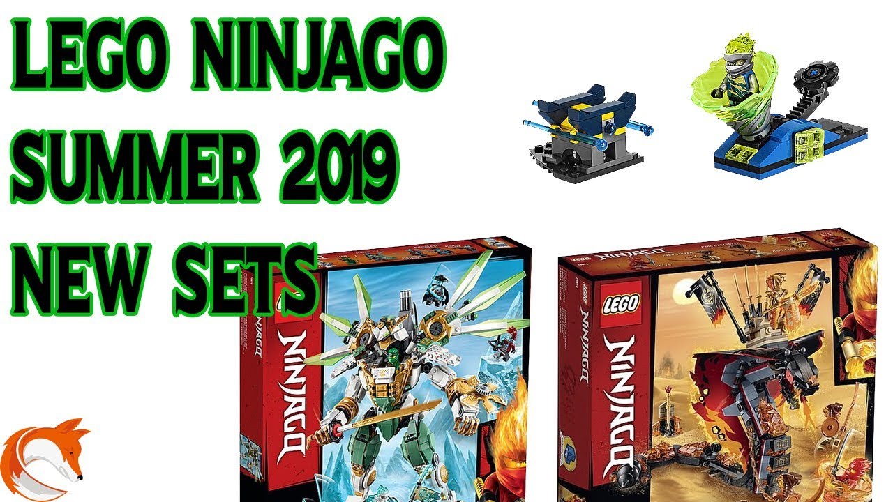 lego ninjago summer sets 2019