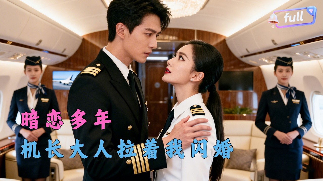 [Multi SUB] ✨《机长大人暗恋中》🎐以为机长大人回国为别人，不料他当众官宣：我暗恋你十年，想和你结婚!#精彩大陆短剧
